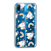 Rainbow Unicorn: Huawei P20 Lite Transparant Hoesje