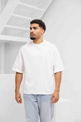 Off The Pitch Raglan Loose Fit T-Shirt Heren Wit - Maat XS - Kleur: Wit | Soccerfanshop