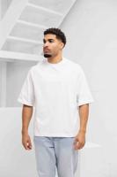Off The Pitch Raglan Loose Fit T-Shirt Heren Wit - Maat XS - Kleur: Wit | Soccerfanshop