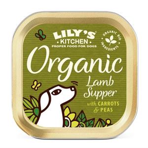 Lily's Kitchen Organic Lamb Supper Rundvlees, Lam, Varkensvlees Universeel 150 g