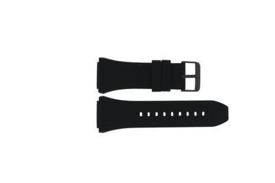 Horlogeband Guess GW0633G1 / W0633G1 / Exposure Rubber Zwart 24mm