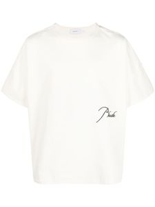 Rhude T-shirt met logoprint - Wit