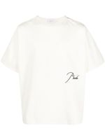 Rhude T-shirt met logoprint - Wit - thumbnail