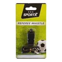 SportX scheidsrechterfluitje kunststof