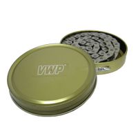 VWP Ketting 1/2-3/32 102 bmx/f teflon coated (in blik) zilver