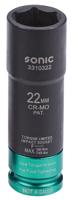 Dop 1/2", kracht met vast moment 22mm 3310322