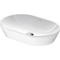 Duravit D-Neo opzetwastafel 60x40x12.5cm zonder kraangat keramiek Wit 2372600070