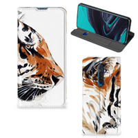 Bookcase OPPO Reno2 Watercolor Tiger - thumbnail