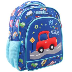 Must Rugzak, My Little Car - 31 x 27 x 10 cm - Polyester