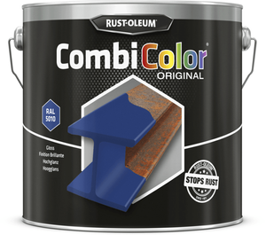 rust-oleum combicolor hoogglans ral 5015 hemelsblauw 0.75 ltr