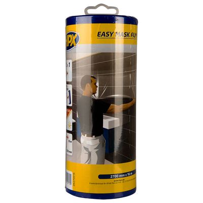 HPX Easy mask film crêpepapier 2700mm x 16m + dispenser - DE270016 DE270016