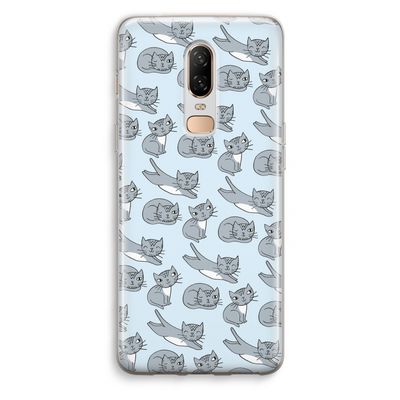 Poezen: OnePlus 6 Transparant Hoesje