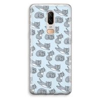 Poezen: OnePlus 6 Transparant Hoesje