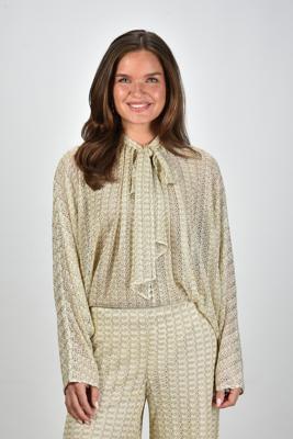 Missoni blouse DS25SJ08-BR010R gold/cream
