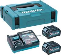 Makita 191j81-6 | startset xgt | dc40ra/2xbl4025 | xgt 40v | oplader dc40ra | mbox - 191j81-6