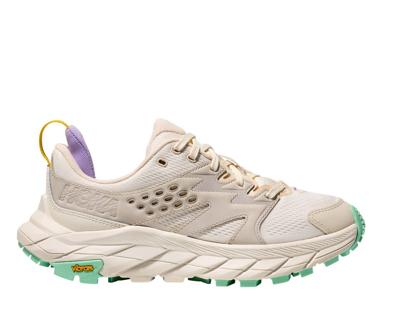 Hoka Anacapa Breeze Low Lage Wandelschoen Dames Alabaster/Mint Fluorite 6,5