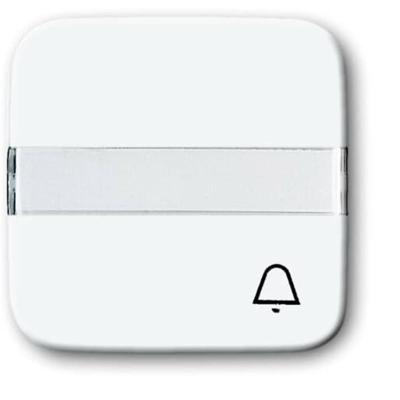 Busch-Jaeger 2CKA001731A0538 Wipschakelaar bel Afdekking Zuiver wit (RAL 9010), Wit 1 stuk(s)