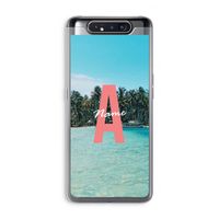 Pacific Dream: Samsung Galaxy A80 Transparant Hoesje