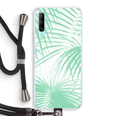 Palmbladeren: Huawei P Smart Pro Transparant Hoesje met koord