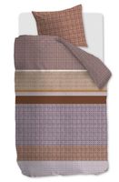 Beddinghouse Dekbedovertrek Birger Mauve 140 x 200/220 cm + 1x 60 x 70 cm