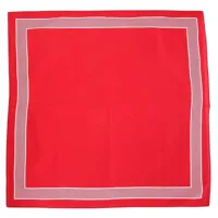 Boerenzakdoek Rood uni 55 x 55 cm - Rode zakdoek