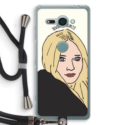 Ashley: Sony Xperia XZ2 Compact Transparant Hoesje met koord