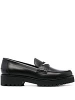 Zadig&Voltaire wings-plaque leather loafers - Noir - thumbnail