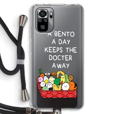 Bento a day: Xiaomi Redmi Note 10S Transparant Hoesje met koord