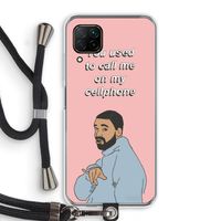 Hotline bling: Huawei P40 Lite Transparant Hoesje met koord