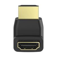 Hama High-speed HDMI-hoekadapter, stekker - koppeling, 90 graden HDMI kabel Zwart Hama High-speed HDMI-hoekadapter, stekker - koppeling, 90 graden HDMI kabel Zwart