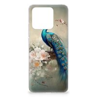 TPU Hoesje voor Xiaomi Redmi 10C Vintage Pauwen