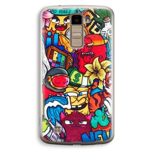 No Rules: LG K10 (2016) Transparant Hoesje