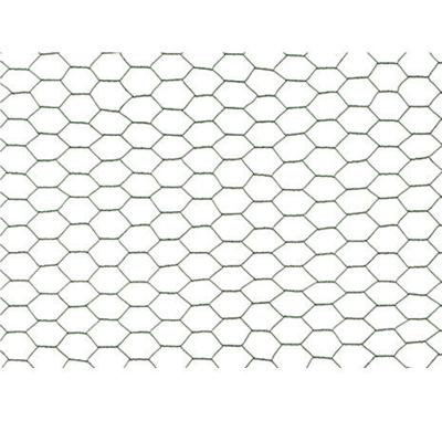 Zeskant gepl. 25x1.0mm x 50cm x 2.5m ral 6005 groen - Giardino