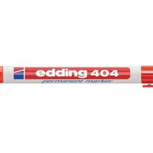 Edding Permanentmarker | rood | streepbreedte 0,75 mm ronde punt | 10 stuks - 4-404002 4-404002