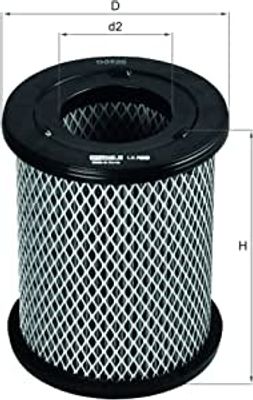 Luchtfilter LX2000