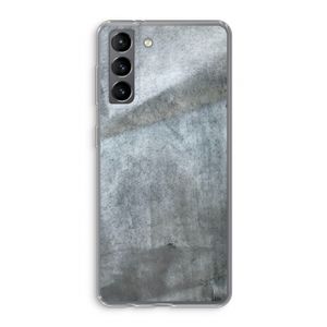Grey Stone: Samsung Galaxy S21 Transparant Hoesje