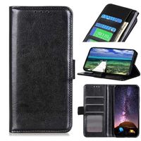 Motorola Edge X30 Wallet Case met Magnetische Sluiting - Zwart