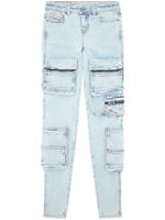 Diesel jean skinny 1984 Slandy High à taille haute - Bleu