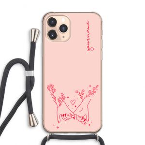 Best Friends: iPhone 11 Pro Max Transparant Hoesje met koord