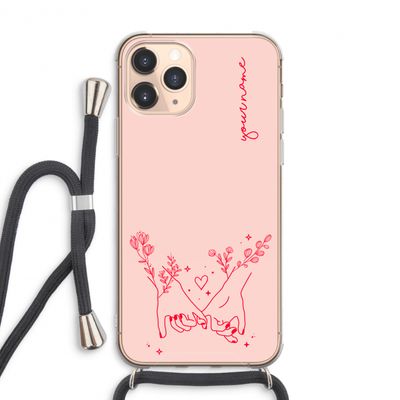 Best Friends: iPhone 11 Pro Max Transparant Hoesje met koord