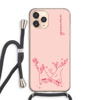 Best Friends: iPhone 11 Pro Max Transparant Hoesje met koord