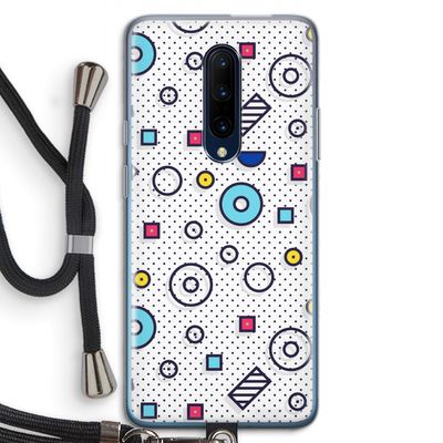 8-bit N°9: OnePlus 7 Pro Transparant Hoesje met koord