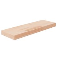 Plank 60x20x4 cm onbewerkt massief eikenhout - thumbnail