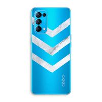 Marmeren pijlen: Oppo Find X3 Lite Transparant Hoesje