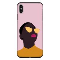 Yellow glasses: iPhone XS Max Tough Case