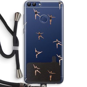 Dancing #1: Huawei P Smart (2018) Transparant Hoesje met koord