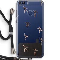 Dancing #1: Huawei P Smart (2018) Transparant Hoesje met koord