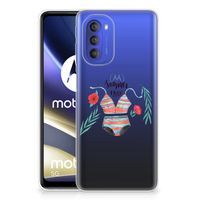 Motorola Moto G51 5G Telefoonhoesje met Naam Boho Summer