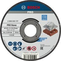 Bosch Accessoires Doorslijpschijf recht Standard for Stone C 30 S BF, 115 mm, 22,23 mm, 3,0 mm 1 stuks - 2608603177 - thumbnail