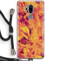 Eternal Fire: LG G7 Thinq Transparant Hoesje met koord